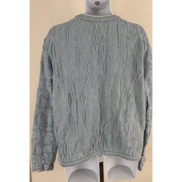COOGIE Vintage Classic Baby Blue Coogie Pullover Crew Nick Sweater Sz XL - Picture 4 of 9